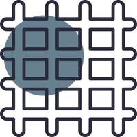 Grid Creative Icon Design vector