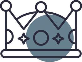 Crown Creative Icon Design vector