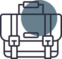 Briefcase Creative Icon Design vector