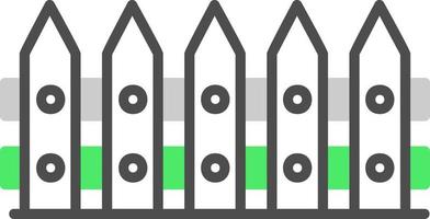 Fence Creative Icon Design vector