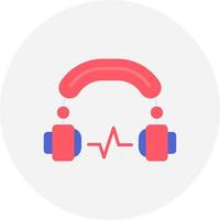 Headphone Creative Icon Design vector