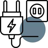 Plug Creative Icon Design vector