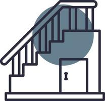 Handrail Creative Icon Design vector