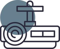 Projector Creative Icon Design vector