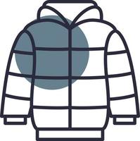 diseño de icono creativo de chaqueta vector