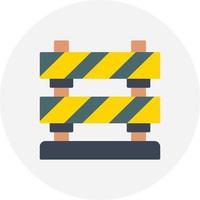 Barrier Creative Icon Design vector