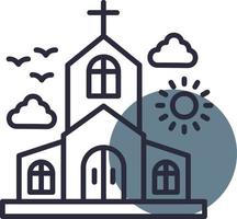 Church Creative Icon Design vector