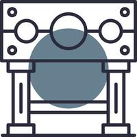 Pillory Creative Icon Design vector