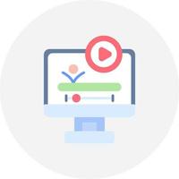 Motion Graphic Creative Icon Design vector
