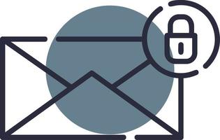 Encrypted Creative Icon Design vector