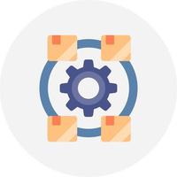 Machinery Creative Icon Design vector