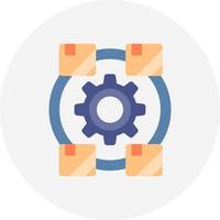 Machinery Creative Icon Design vector