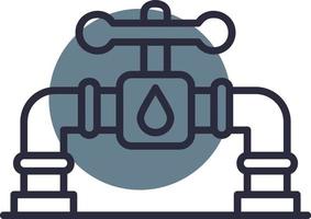 Pipe Creative Icon Design vector