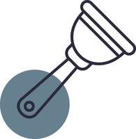 Plunger Creative Icon Design vector