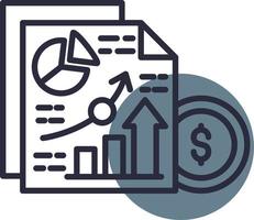 Budget Creative Icon Design vector