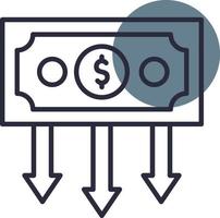 Inflation Creative Icon Design vector
