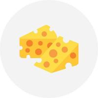 Cheese Creative Icon Design vector