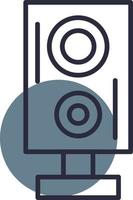 Speaker Creative Icon Design vector