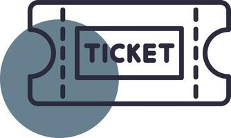 Tickets Creative Icon Design vector