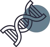 Dna Creative Icon Design vector