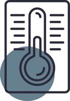 Thermometer Creative Icon Design vector