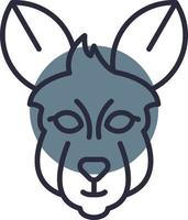 Kangaroo Creative Icon Design vector