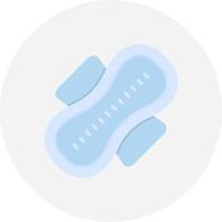 Sanitary Napkin Creative Icon Design vector