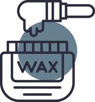 Wax Creative Icon Design vector