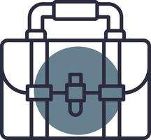 Briefcase Creative Icon Design vector