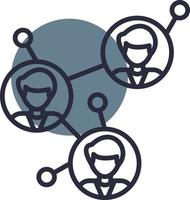 Networking Creative Icon Design vector