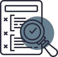 Proofreading Creative Icon Design vector