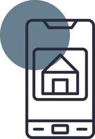 Mobile App Creative Icon Design vector
