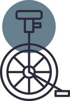 Unicycle Creative Icon Design vector