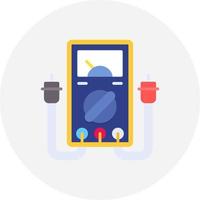 Multimeter Creative Icon Design vector