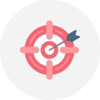 Target Creative Icon Design vector