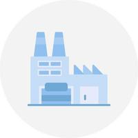 Recycling Plant Creative Icon Design vector