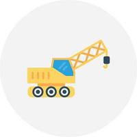 Crane Creative Icon Design vector