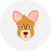 Kangaroo Creative Icon Design vector