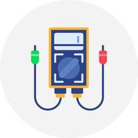 Multimeter Creative Icon Design vector