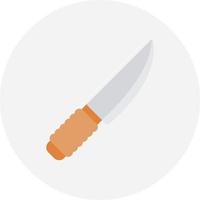 diseño de icono creativo de cuchillo vector