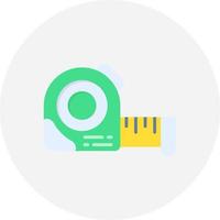 Tape Measure Creative Icon Design vector