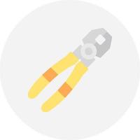 Joint Pliers Creative Icon Design vector