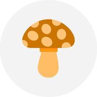 Mushroom Creative Icon Design vector