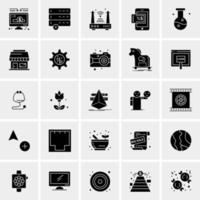 25 Universal Business Icons Vector Creative Icon Illustration to use in web and Mobile Related project