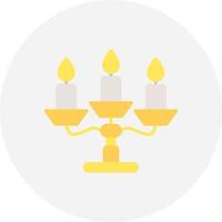 Candelabra Creative Icon Design vector