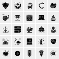 25 Universal Business Icons Vector Creative Icon Illustration to use in web and Mobile Related project