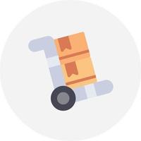 Trolley Creative Icon Design vector