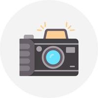 Camera Creative Icon Design vector