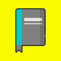 Agenda book icon vector design