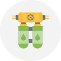 Water Filter Creative Icon Design vector